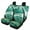 Green Marble Print, variant on Jeiento Spider Web Car Seat Covers Full Set of 4 Front Seat Protector and Rear Bench Back Seat Cushion Covers Interior Automotive Accessory Fit for Most Cars Van Truck Sedan