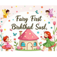 thumbnail image 3 of Cute Fairy Themed Birthday Backdrop Banner with Mushrooms Butterflies and Flowers Party Supplies Photography Props for Birthday Party Decorations Kids Celebrations, 3 of 7