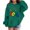 Green, variant on Telankuip Happy New Year 2026 Hoodies Kids Boys Girls Funny Graphic Pullover Sweatshirts Loose Long Sleeve Casual Holiday Hooded Tops with Pockets Winter Clothes White 160
