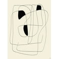 thumbnail image 2 of Line and Brush 25x32 White Modern Wood Framed Museum Art Print Titled - Lines To Fill 2, 2 of 4