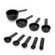 thumbnail image 2 of Juego de tazas y cucharas medidoras KitchenAid Universal de 9 piezas, color negro, 2 of 6