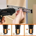 thumbnail image 5 of Cordless Screwdriver, Electric Rechargeable Screw Gun & Bit Set With Front LED Ratchet Wrench, DC Charging With 46pcs Accessories, 5 of 5