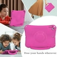 thumbnail image 4 of Dteck Kids Case for iPad 10.2", iPad 9th/8th/7th Gen Case, iPad 10.2 2021/2020/2019 Kids Case, Light Weight Shock Proof Handle Stand Child Friendly Cover for iPad 10.2",Rose, 4 of 4