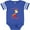Football Blue and White, variant on Inktastic Wild About My Grandpa Boys or Girls Baby Bodysuit