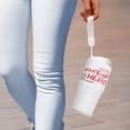 thumbnail image 4 of Red Text Makeup Hero, Three Lipstick Tubes, Lips On White Background, 20oz Tumbler, 4 of 7