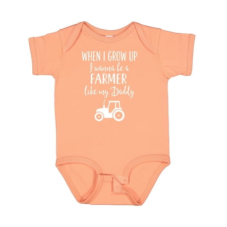 

Inktastic Farmer Like Daddy Childs Gift Baby Boy or Baby Girl Bodysuit