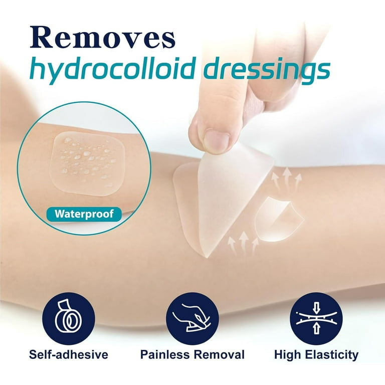 Ceeport 20 Pack Hydrocolloid Wound Dressing, 2" x 2" Ultra Thin Hydrocolloid Bandages with Self-Adhesive, Waterproof Hydrocolloid Patch for Bed Sore, ... Ceeport 20 Pack Hydrocolloid Wound Dressing, 2" x 2" Ultra Thin Hydrocolloid Bandages with Self-Adhesive, Waterproof Hydrocolloid Patch for Bed Sore, ...