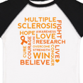 thumbnail image 4 of Inktastic Multiple Sclerosis Awareness Word Cloud Boys or Girls Toddler T-Shirt, 4 of 5