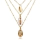 thumbnail image 5 of Collar para mujer, Joyas para mujer, Joyas para mujer Collar para mujer Gargantilla Collar de varias filas con cadena colgante Collar para mujer, 5 of 5