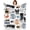 Cartoon Cat, variant on Cat Gift for Women Cat Lovers Stuff Cute Cats Themed Print Throw Blanket Soft Lightweight Plush Bedding Cats Blanket for Women Men Adults Sofa Couch Bedroom Home Decoration 50"X40"