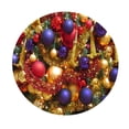 thumbnail image 1 of Cubierta de mesa elástica redonda Sunnimix Navidad 1.2m, 1 of 8
