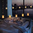 thumbnail image 4 of Clearance Christmas Decoration! Clearance Christmas Decoration! Skegnu Christmas Lights Christmas New Decorative Led Light String Christmas Tree Snow Lights Interior Room Ambience Curtain Light, 4 of 8