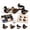 A, variant on 3D Beading Kit Primate Animals - Gorilla Monkey Bead Pets DIY Craft Kit, Beginner Friendly Beadwork Set, Pre-Sorted Beads with Instructions, Arts and Crafts Hobby Project for Adults (B)
