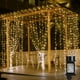 thumbnail image 1 of Cortina de luz LED ShuxiuWang 3m * 3m Impermeable IP44 Blanco cálido 8 modos, 1 of 2