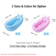 thumbnail image 4 of Bañera inflable para bebés, bañera portátil, baño antideslizante para niños pequeños, 4 of 8