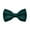 Dark Green, variant on Mens Formal Tuxedo Solid Color Satin Bow Tie Classic Pre-Tied Bow Tie-Light Blue-1 Pack
