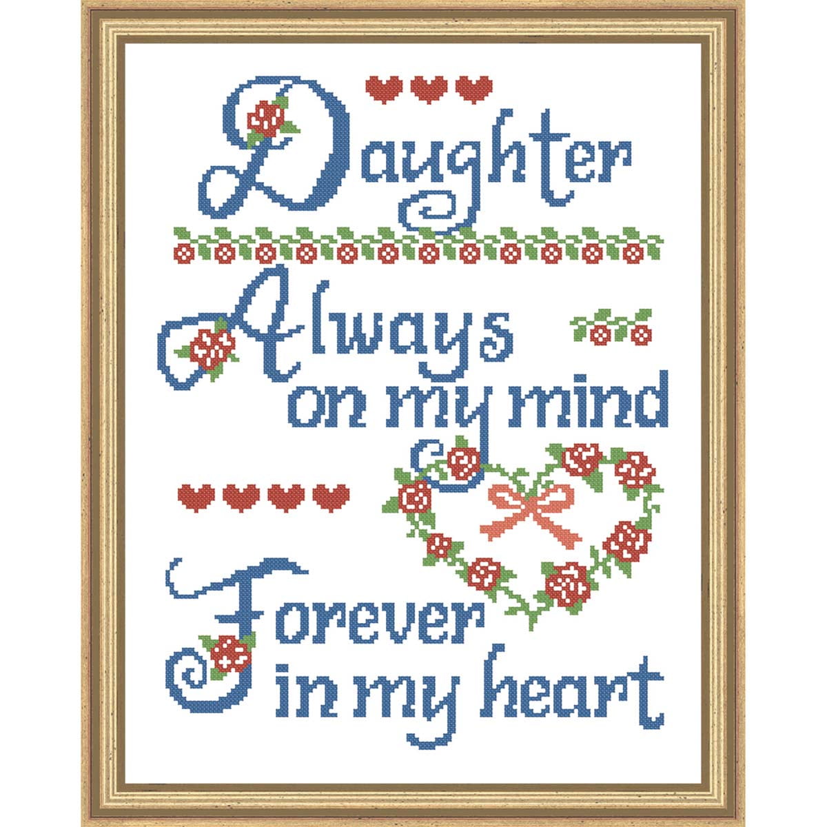 Herrschners® Daughter Picture Stamped CrossStitch Kit