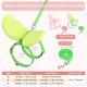 thumbnail image 3 of Uxcell 2-Pack Arnés y Correas Ajustables para Mascotas, Cuerda de Entrenamiento de Nylon para Perros/Patos [Verde/Rosa, Tamaño S], 3 of 7