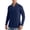 Navy-A#30041BB, variant on Ice Silk Men's UPF 50+ Sun Shirt Outdoor Hiking Swimming Quick Dry Long Sleeve Quarter Zip Fishing Hiking Shirt Navy S