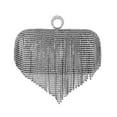 thumbnail image 1 of Kmbangi Sac de Soirée pour Femmes avec Strass et Franges Petit Sac à Main Portable Joli Cadeau, 1 of 2