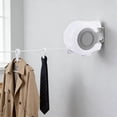 thumbnail image 1 of Klonfd Corde à Linge Rétractable avec Double Ligne Corde à Linge Rétractable Extérieure Robuste Corde à Linge Rétractable Extérieure Murale Facile à Installer à Utiliser pour la Maison, 1 of 4