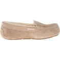 thumbnail image 6 of Old Friend Footwear Women's Bella Plush Nubuck Slippers 441310 (Taupe, 11), 6 of 7