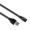 thumbnail image 1 of USB 2.0 To 5pin USB Adapter Cable 480Mbps 10W For Charging And Data Transmission 90° Elbow Line For Tablets Toy Lamp, 1 of 6