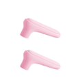 thumbnail image 1 of 2 Pcs Poignée de Porte de Sécurité en Silicone Rose, 1 of 2