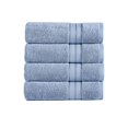 thumbnail image 1 of Toallas de tela loft hiladas 4 piezas Benzara Inc The Urban Port azul, 1 of 2