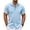 Light Blue, variant on Men's Vacation Shirts Short Sleeve Casual Button Down Shirts Cuban Shirts