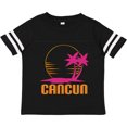 thumbnail image 3 of Inktastic Cancun Mexico Sunset Girls Toddler T-Shirt, 3 of 5
