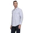 thumbnail image 2 of Camisa Vaquera Wrangler Hombre Western Fashion W03 azul cielo G, 2 of 4