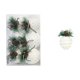 thumbnail image 2 of Fiudx Ofertas relámpago del día Adornos navideñosColgante para árbol de NavidadAdornos colgantes con bolas de NavidadBolsa de regalo de tela con forma de bola para colgar, 2 of 6