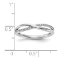 thumbnail image 7 of 14K White Gold Ring Band Wedding Diamond Round, 7 of 7