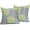 Blue Green Teal Dots, variant on Light Blue Cream Pillow Covers 12x20 Set of 2 Boho Design Polka Dot Throw Pillows Modern Brush Strokes Print Decorative Outdoor Pillowcase Lumbar Cushion Cover Linen Pillow Case for Sofa Couch Bed