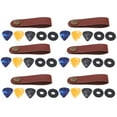 thumbnail image 2 of Guitar Button Tie,6 Sets Guitar Neck Guitar Adapter Strap Leather Head Strap Convenient Use, 2 of 14