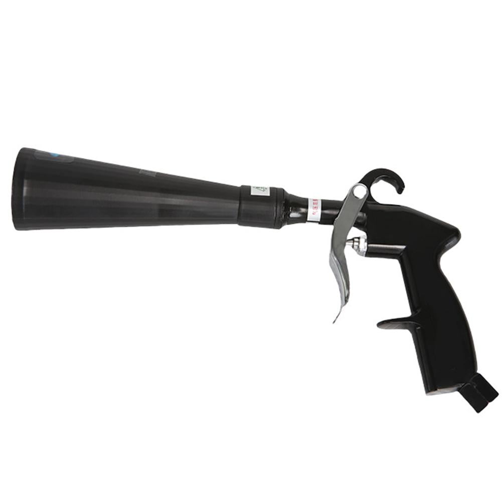 Tornado Dry Cleaning Gun for Cars, High-Pressure Air Blow Gun for Auto Detailing, Quickly Removes Dirt & Dust with Compressor, Includes Brush Attachment