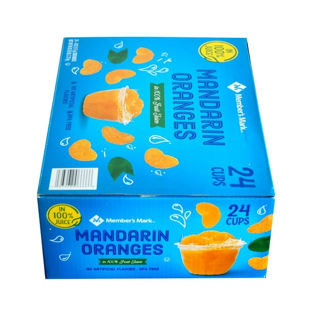 Member's Mark Mandarin Oranges 4 oz., 24 ct. - Samsclub.com