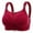 Wine bras for women, variant on Wycnly Bras for Women,Womens Full Figure Bras,Womens Seamless Bras Breathable Comfy Perspective Full Coverage Bralettes Ladies Elder Compression Push up Wirefree Bra