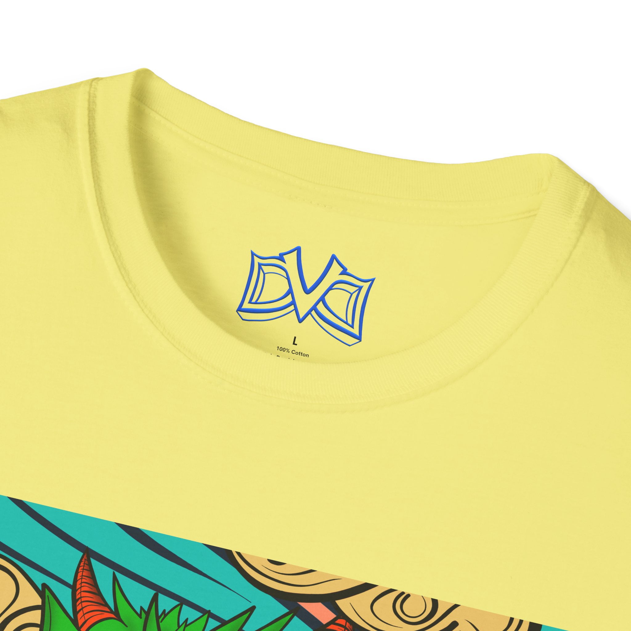 Dragon of Elements, Skate n' Surf wear. Hand drawn art soft-style t-shirt.