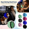 thumbnail image 2 of Noise Cancelling Ear Wrap, Dog No Shake Ear Muffs Noise Protection Firework Thunder Vacuum, Comfortable Quiet Dogs Calming Hoodie, Adjustable for Grooming Bathing & Swimming, 2 of 7