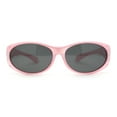 thumbnail image 1 of Polarized Womens 60mm Rhinestone Oval Fit Over Sunglasses Pink Black, 1 of 6