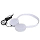 thumbnail image 1 of Bearachild Auriculares para juegos Auriculares estéreo de 3,5 mm con cable + micrófono para PC Computadora Gamer Teléfono y Comunicación Blanco, 1 of 5
