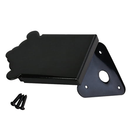 

Metal Triangle Mandolin Tailpiece with Screws Mandolin Parts for Guitar Mandolin (Black)