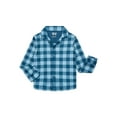 thumbnail image 2 of Sleep On It Boys Long Sleeve Button Down Top and Pants Pajama Set, 2-Piece, Sizes 6-14, 2 of 5