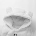 thumbnail image 4 of Baby Newborn Baby Snowsuit Onesie Winter Coat Warm Bear Footie Romper for Infant Girls Boys, 4 of 9