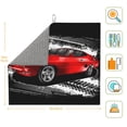 thumbnail image 3 of XMXT Microfiber Drying Mat for Kitchen Counter, Vintage American Car Print Absorbent Dish Drying Mats for Sink Dishes Rack Pad, 16 x 18 inches, 3 of 9