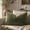 Green, variant on Fennco Styles Beige Chenille Lumbar Throw Pillow with Insert 12" X 20", Textured Corded Ribbed Decorative Filled Accent Pillow for Couch, Bed, Home and Cottage Décor, 1-Pack