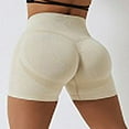 thumbnail image 4 of Sociala Butt Lifting Tummy Control Workout Shorts for Womens Wide Waisted Yoga Shorts, 4 of 5