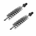 thumbnail image 2 of Utoolmart Brosse de Nettoyage pour Tube en Fil d'Acier, Brosse de Nettoyage Ronde pour Cheminée, Brosse de Nettoyage à Interface Filetée M12, Diamètre 25mm Longueur 172mm, 2 Pcs, 2 of 4